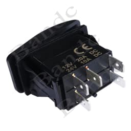 Rear Differential Lock Rocker Switch 5P On-Off Dual Blue Led Toggle Switch for the ARB/Carling/NARVA 4x4 Style, Car Accessories