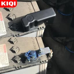 KIQI for Toyota Vios Yaris Belta VITZ Sedan Hatch XP90 XP130 2006-2018 Battery Power Negative Electrode Protector Terminal Cover