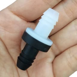 One Way Valve / PA66 Plastic Non-Return Valve / Hot Resistant and Oil Resistant Check Valve 4.5/6/8/10mm