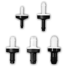 One Way Valve / PA66 Plastic Non-Return Valve / Hot Resistant and Oil Resistant Check Valve 4.5/6/8/10mm