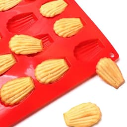 20 Cavity Mini Madeleine Tray Shell Shape Cake Mold Cookie Biscuit Baking Pan Handmade Soap Mould Kitchen Supplies Tools