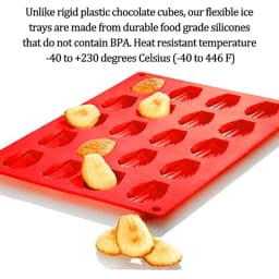 20 Cavity Mini Madeleine Tray Shell Shape Cake Mold Cookie Biscuit Baking Pan Handmade Soap Mould Kitchen Supplies Tools