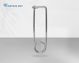 Large Stainless Steel Spring Clip Spring Wire Safety Lock Pins,Coiled Tension Safety Pin