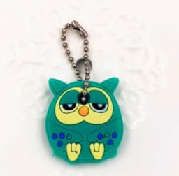 1PCS Silicone Motorcycle Key Case Cover Animal Cartoon Key Cover Cap PVC Soft Key Holder Key Chain For Girl Women Trinket Gift