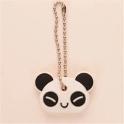 1PCS Silicone Motorcycle Key Case Cover Animal Cartoon Key Cover Cap PVC Soft Key Holder Key Chain For Girl Women Trinket Gift