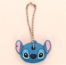 1PCS Silicone Motorcycle Key Case Cover Animal Cartoon Key Cover Cap PVC Soft Key Holder Key Chain For Girl Women Trinket Gift