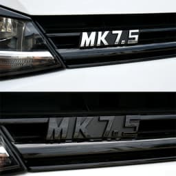 Car Styling For Volkswagen VW GOLF 6 7 MK6 MK7 MK7.5 Front Grille Emblem Badge Trims Decals Sticker