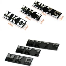 Car Styling For Volkswagen VW GOLF 6 7 MK6 MK7 MK7.5 Front Grille Emblem Badge Trims Decals Sticker