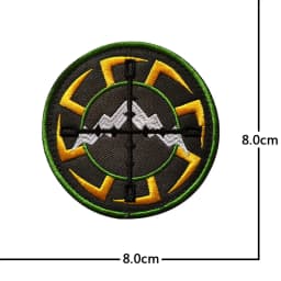 Russian tactical morale military patches Embroidered Badge Hook Loop Armband 3D Stick on jacket strap Backpack Stickers