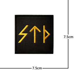 Russian tactical morale military patches Embroidered Badge Hook Loop Armband 3D Stick on jacket strap Backpack Stickers