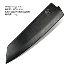 Chef's knife Japanese Gyuto Santoku Petty Nakiri Kiritsuke Protector Blade Wooden Scabbard Kitchen Knives Sheath Saya Guard NEW