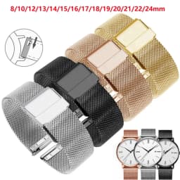 *high quality* DW watch band 8mm 10mm 12mm 13mm 14mm 15mm 16mm 17mm 18mm 19mm 20mm 21mm 22mm 24mm Milanese Strap Accessories