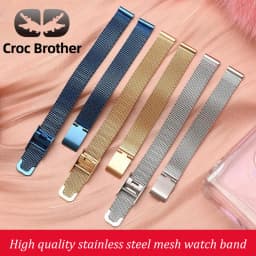 *high quality* DW watch band 8mm 10mm 12mm 13mm 14mm 15mm 16mm 17mm 18mm 19mm 20mm 21mm 22mm 24mm Milanese Strap Accessories