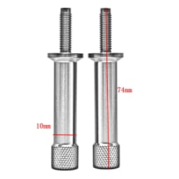 Tool Free Seat Bolts Long For Triumph Thruxton Bonneville Scrambler T100 2pcs