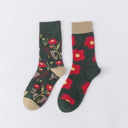 Trendy Socks Ab Paragraph Pure Cotton High Tube Socks Creative Cartoon Small Flowers New Autumn and Winter Stockings Female Sock