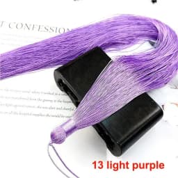 1PCS 50CM Overlength Silk Tassel Fringe Brush Tassels Trim DIY Craft For Sewing Curtains Accessories Decor Jewelry Finding
