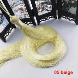 1PCS 50CM Overlength Silk Tassel Fringe Brush Tassels Trim DIY Craft For Sewing Curtains Accessories Decor Jewelry Finding