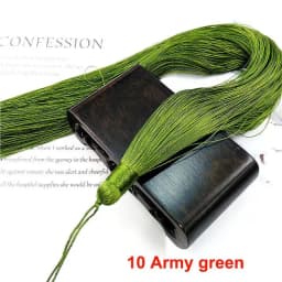 1PCS 50CM Overlength Silk Tassel Fringe Brush Tassels Trim DIY Craft For Sewing Curtains Accessories Decor Jewelry Finding