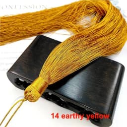 1PCS 50CM Overlength Silk Tassel Fringe Brush Tassels Trim DIY Craft For Sewing Curtains Accessories Decor Jewelry Finding