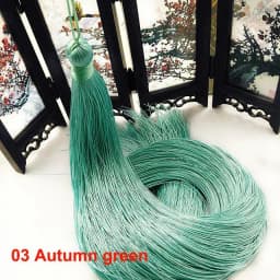 1PCS 50CM Overlength Silk Tassel Fringe Brush Tassels Trim DIY Craft For Sewing Curtains Accessories Decor Jewelry Finding
