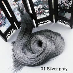 1PCS 50CM Overlength Silk Tassel Fringe Brush Tassels Trim DIY Craft For Sewing Curtains Accessories Decor Jewelry Finding