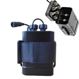 Waterproof DIY 6x18650 Battery Storage Case 18650 Battery Pack 12V/8.4V DC USB Power Supply Battery Box for Bike Light Cellphone