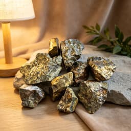 Natural Copper Ore Chalcopyrite Mineral Containing Gold Silver Crystal Stone Teaching Collect Specimens Experimental Home Decor