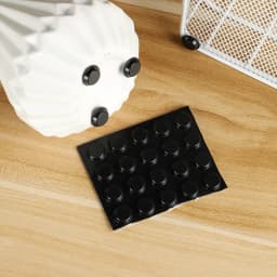 Round Shape Self-Adhesive Silicone Rubber Plastic Round Feet Pads Electrical Appliances Feet Pads Furniture Anti Slip Mat 2021