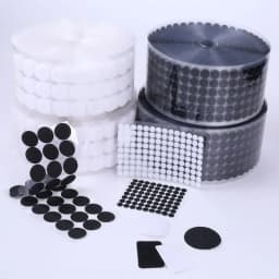 100Pairs 10/15/20/25/30mm Self Adhesive Fastener Disc Adhesive Strong Glue Magic Tape Dots Sticker for DIY Sewing Accessories