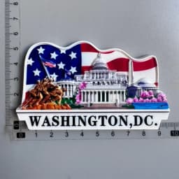 USA fridge magnets Washington D.C. cultural landscape tourist souvenirs hand-painted magnetic refrigerator sticker collection