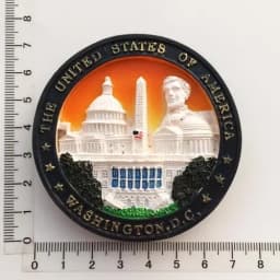 USA fridge magnets Washington D.C. cultural landscape tourist souvenirs hand-painted magnetic refrigerator sticker collection