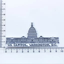 USA fridge magnets Washington D.C. cultural landscape tourist souvenirs hand-painted magnetic refrigerator sticker collection