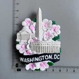 USA fridge magnets Washington D.C. cultural landscape tourist souvenirs hand-painted magnetic refrigerator sticker collection