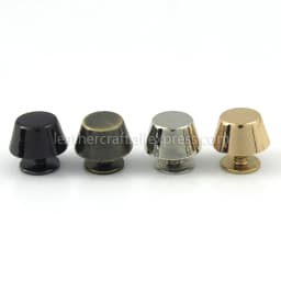 4pcs Metal Bag Base Studs Bucket Shape Bag Feet Screw Back Rivets for Garment Leather Craft Belt Wallet Decoration Parts
