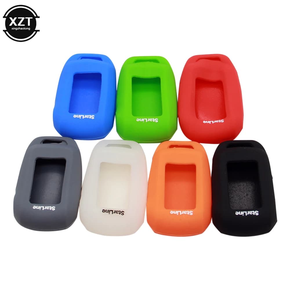 Russian Version A92 Silicone Case for Starline A92 A94 A64 Lcd Remote Control Starline A92 Case Cover