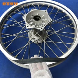 OTOM Motorcycle Front Rear Tire Pad Belt Wheel Liner Band Inner Tube Rim Strip For 16 17 18 19 20 21 Rims Motocross Universal