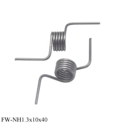 FINEWE 1.3mm Wire Diameter Universal Refrigerator Door Spring Replacement Accessories Baffle Strong Torsion Spring
