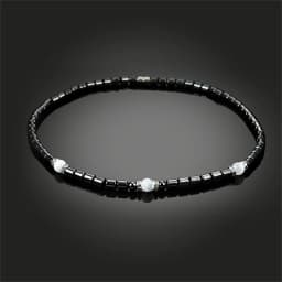 Beads Necklace Magnetic Therapy Care Black Hematite Choker Chain Necklaces Gifts Fashion Men Dad Boysfriend Neck Jewelry