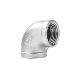 3/8'1/2'1/4' Elbow 90 Degree Angled F/F Stainless Steel SS304 Female* Female Threaded Pipe Fittings Reducer Plumbing Connection