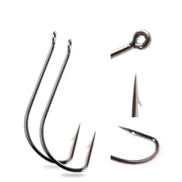 FTK Long Shank SODE Fishing Hook 5#-16# Fish Hooks High Carbon Steel Sharp Barbed Offset Narrow Bait Hook