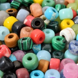 10pcs/lots Set Rainbow Color Glass Stone Beads Drum Bead DIY Bracelets Necklaces for Women Girl Family Gifts Making Jewelry