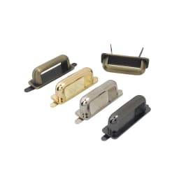 2pcs Bag Metal Anchor Arch Bridge Hanger hooks Connector Handbag Side Buckle Clips Bags Belts Strap Leather Crafts Hardware