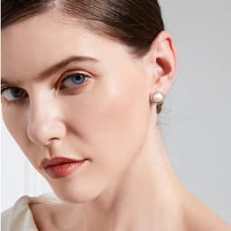 2020 Trendy Unusual Geometric Whirlpool Shape Pearl Clip on Earrings for Woman Non Pierced Exquisite Fashion Jewelry Party