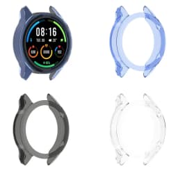 BEHAU Protective Case Cover For Xiaomi Mi Watch Color Sport Smart watch Replacement TPU Protection cases wristband Accessories