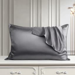 DISANGNI 100% Pure Mulberry Silk Pillowcase for Hair and Skin, Natural Double-Sided Silk Pillow Cover, Soft and Breathable, 1 Pi