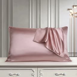DISANGNI 100% Pure Mulberry Silk Pillowcase for Hair and Skin, Natural Double-Sided Silk Pillow Cover, Soft and Breathable, 1 Pi