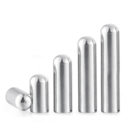 10-50pcs Round Head Cylindrical Pin Locating Dowel 304 Stainless Steel M0.6 M0.8 M1 M1.2 M1.5 M1.8 M2 M2.3 M2.5 M2.8 M3 M4 M5 M6