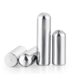 10-50pcs Round Head Cylindrical Pin Locating Dowel 304 Stainless Steel M0.6 M0.8 M1 M1.2 M1.5 M1.8 M2 M2.3 M2.5 M2.8 M3 M4 M5 M6