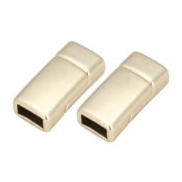 5-10pcs Magnetic Buckles Alloy Clasps Connectors Fit Leather Rope Cord Accessories for Making Necklace DIY Bracelets End Clasp