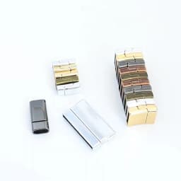 5-10pcs Magnetic Buckles Alloy Clasps Connectors Fit Leather Rope Cord Accessories for Making Necklace DIY Bracelets End Clasp
